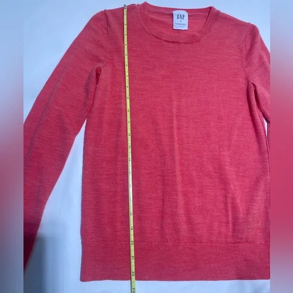 GAP Coral Merino Wool Sweater - Picture 6 of 7